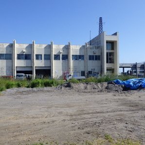 砂原漁港の養殖施設災害防止対策・アンカー土俵中詰用砂の運搬